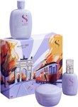 Alfaparf Haarpflege-Set Geschenkset Semi di Lino Smooth Kit