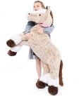 LuxusKollektion Kuscheltier Kuscheltier Pferd 120cm XXL Pony Pl&uuml;schtier...
