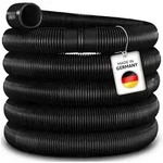 tillvex Poolschlauch Made in Germany, Schwimmbadschlauch mit Muffen, Solarschlauch