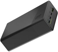 Green Cell Powerbank 30000 mAh Quick Charge, USB PD LiPo USB-C&reg; Schwarz...