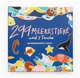 Laurence King Puzzle Puzzle 299 Meerestiere bunte Fische mit Taucher 8 Jahre...