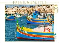CALVENDO Puzzle CALVENDO Puzzle The fishing port in Marsaxlokk, in southeastern