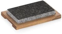kela Raclette Country, Brett aus Akazienholz, Granitstein bis zu 350&deg;C...