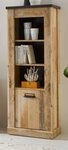 Furn.Design Midischrank Stove (Regalschrank in Used Wood, 51 x 146 cm)
