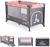 Moni Baby-Reisebett Safari, Laufstall, Matratze, Sichtfenster, Seiteneingang,