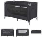 Kikkaboo Baby-Reisebett So Gifted 2 Ebenen, als Beistellbett nutzbar, Matratze