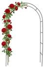 relaxdays Rosenbogen Verstellbarer Rosenbogen aus Metall, 1 St.
