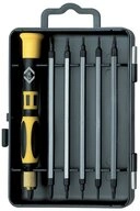 C.K Schraubendreher C.K Elektrotechnik und Feinwerktechnik Wechselklingen-Set...