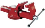 fortis Schraubstock, Mit Rohrspannbacken 160 mm