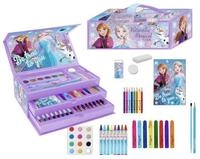 Cerda Farbkasten Disney Frozen Mal- und Zeichenkoffer &ndash; Kreativset mit Stiften