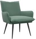 vidaXL Sessel Sessel Meergr&uuml;n Samt (1-St)