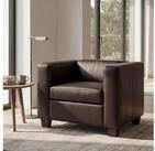 MCW Sessel Lille, Bequemes Polster, Lounge-Stil, Kunststofff&uuml;&szlig;e, Hohe