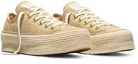Sneaker CONVERSE "CHUCK TAYLOR ALL STAR LIFT ESPADRILLE", Damen, Gr. 42, beige (hay