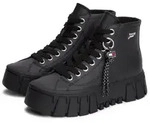 Tommy Jeans TJW PLATFORM SNEAKER LEATHER MC Plateausneaker Schn&uuml;rboots mit...