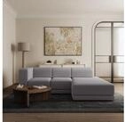Selsey Ecksofa NOVALS, mit Verstellbare Kopfst&uuml;tzen und Chenille bezug