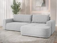 MIRJAN24 Ecksofa Passo, mit Bettkasten und Schlaffunktion, 265x166x83 cm,