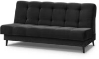 Beautysofa Schlafsofa Nancy mit Schlaffunktion und Bettkasten, Velours-Bezgu