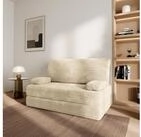 Masseno Sofa LADIA mit Schlaffunktion, Schlafsofa, Schaumstoffsofa