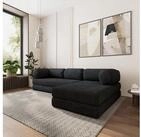 Masseno Ecksofa KELI modulares Boneless Sofa mit Schlaffunktion