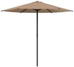 vidaXL Sonnenschirm Gartensonnenschirm 230 x 230 cm Polyester Rechteckig Taupe