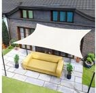 LuxusKollektion Sonnensegel Sonnensegel Rechteckig Wasserdicht 95 UV Schutz...