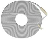 relaxdays Rohrreinigungsspirale Kurbel & Kralle, L: 1500 cm, &empty; 10 mm, (1...