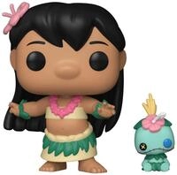 Funko Merchandise-Figur Lilo & Stitch POP! Vinyl Figur Hula Lilo with Scrump 9...