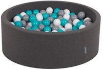 KiddyMoon B&auml;llebad OK30D, (B&auml;llepool mit bunten B&auml;llen, 200-tlg., B&auml;llepool f&uuml;r