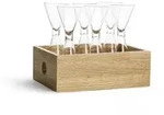 Gravidus Schnapsglas Schnapsglas Set mit Holzbox 7tlg.