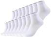 Kurzsocken S.OLIVER "Socken 16er Pack", Damen, Gr. 35-38, wei&szlig;, Obermaterial:...