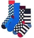 Happy Socks Kurzsocken Unisex Socken 4er Pack Baumwolle (Packung, 4er Pack) bunt