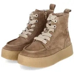 Tamaris Tamaris Boots 1-25200-47-400 Damen Rauleder beige Schn&uuml;rstiefel beige...