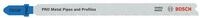 BOSCH Stichs&auml;geblatt Pro Metal Pipes and Profiles (25 St&uuml;ck), Metal Pipes and