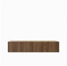 Masseno Lowboard LIVO 200 cm TV-Schrank mit 4 T&uuml;ren Eiche Artisan