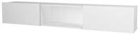 en.casa Lowboard, &raquo;Paltamo&laquo; Fernsehschrank 180x31x29,5cm Wei&szlig;