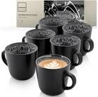 S&Auml;NGER Becher Set Sydney, 6-tlg., Steingut, 6 tlg. Kaffeebecher Set, Handmade,...