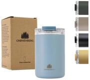 GR&Oslash;NENBERG Thermobecher Kaffeebecher to go 320ml, 100% Auslaufsicher, H&auml;lt mind. 4