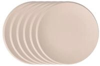 Villeroy & Boch Fr&uuml;hst&uuml;cksteller NewMoon Fr&uuml;hst&uuml;cksteller &oslash; 24 cm 6er Set,...
