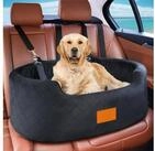 LuxusKollektion Hunde-Autositz Hunde Autositz bis 25 kg Leinen Kissen waschbar