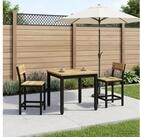 vidaXL Couchtisch vidaXL Couchtisch Wei&szlig; und Schwarz 50 x 48,5 x 36 cm...
