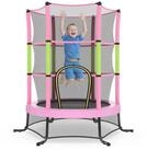 SONGMICS Kindertrampolin 174 cm Kindertrampolin mit Sicherheitsnetz,...