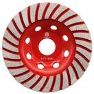 LuxusKollektion Schleifaufsatz Schleiftopf Turbo 115mm 22,23mm Beton Granit Marmor