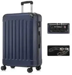 YONSLY Hartschalen-Trolley Premium Hartschalen-Reisekoffer Trolley...