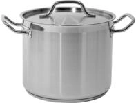 TRIZERATOP Kochtopf Pentola professionale GRANDE 24x20cm 9 litri con coperchio,