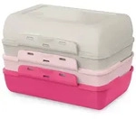 Emsa Lunchbox Variabolo, Polyprophylen (PP), (Set, 4-tlg), platzsparend,...