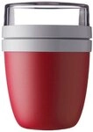 Mepal Lunchbox Lunchpot Ellipse Reisebecher 500 ml, Nordic Red, To go Becher,