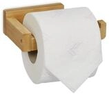 relaxdays Toilettenpapierhalter Bambus (1-St)