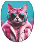 Sanilo WC-Sitz Neon Cat mit Absenkautomatik & Quick Release, Premium...