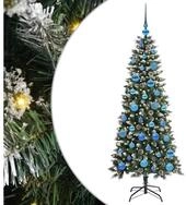 vidaXL K&uuml;nstlicher Weihnachtsbaum K&uuml;nstlicher Weihnachtsbaum Gr&uuml;n 150 cm PVC,