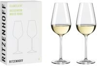 Ritzenhoff Gl&auml;ser-Set Glanzlicht Weisswein 2er Set H24 #1, Kristallglas